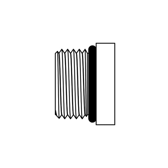 6408 - HHP - 12 O-Ring Hollow Hex Plug - GetHydraulics.com