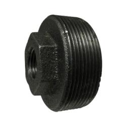 64516 Reducer Hex Bushing, 1 - 1/4 in MPT x 1/2 in FPT, Iron, Galvanized - GetHydraulics.com