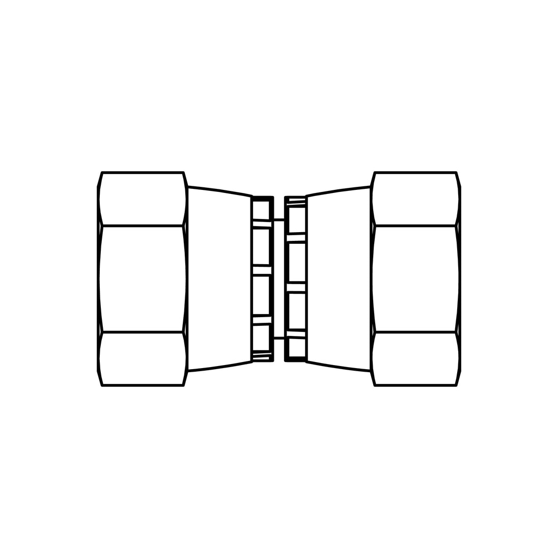 6510 - 08 - 08 JIC Swivel Union - GetHydraulics.com