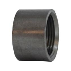 65777H Half Merchant Coupling, 1 - 1/2 in FPT x 1 - 1/2 in Butt Weld, Steel, Black - GetHydraulics.com