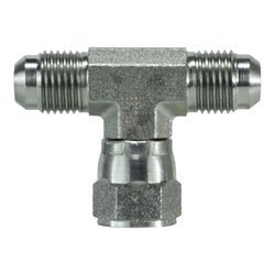 660012 Swivel Branch Tee, 3/4 - in Male JIC x 3/4 - in Male JIC x 3/4 - in Female JIC Swivel, Steel - GetHydraulics.com
