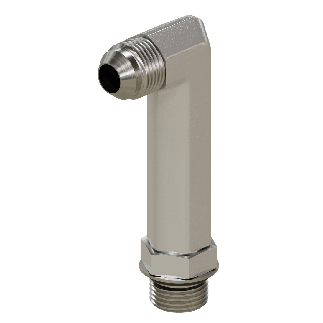 6801 - LLL - 08 - 08 JIC to O-Ring - Extra Extra Long Elbow 90 - GetHydraulics.com