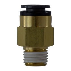681208C D.O.T. Male Connector, 3/4 - in Push - to - Connect x 1/2 - in Male NPT, Composite - GetHydraulics.com