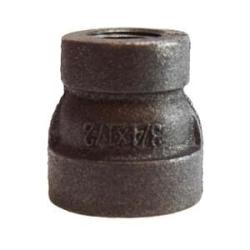 68446 Reducing Coupling, 1 - 1/4 in FPT x 1 in FPT, Iron, Galvanized, XH Schedule, 300 lb - GetHydraulics.com