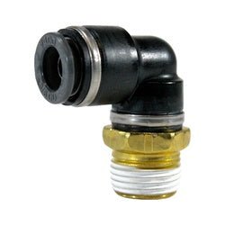 691208SC D.O.T. 90 - deg Male Elbow, 3/4 - in Push - to - Connect x 1/2 - in Male NPT, Composite - GetHydraulics.com