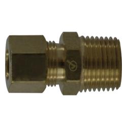 700068 - 1012 Adapter, 5/8 - in Compression x 3/4 - in MNPTF, Lead - Free Brass - GetHydraulics.com