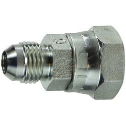 7004 - 10 - 08 Adapter, 5/8 - in Male JIC x 1/2 - in Female BSPP Swivel, Steel - GetHydraulics.com
