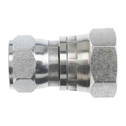 7023 - 10 - 10 Swivel Adapter, 5/8 - in Female JIC Swivel x 5/8 - in Female BSPP Swivel, Steel - GetHydraulics.com
