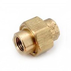 706104 - 02 Pipe Union, 1/8 in FIP x 1/8 in FIP, 1 - 1/4 in, Brass - GetHydraulics.com