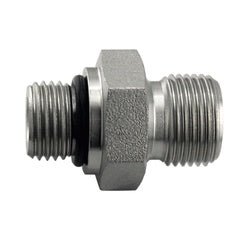 7062 - 08 - 12 Adapter, 1/2 - in Male O-Ring Boss x 3/4 - in Male BSPP, Steel - GetHydraulics.com