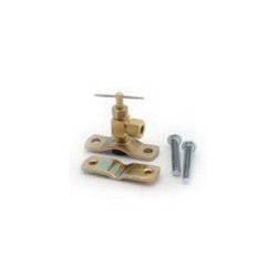 709195 - 06 Saddle Valve with Fittings, 3/8 in Nominal, Compression, Brass Body - GetHydraulics.com
