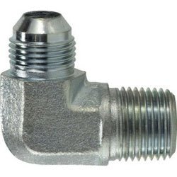 720042 Adapter, 1/4 in MJIC x 1/8 in Male BSPT, Steel - GetHydraulics.com