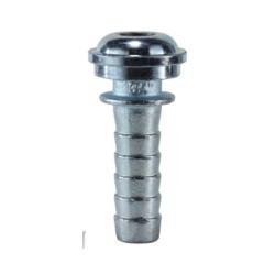73031 High Pressure Hose Stem, 4 in Tube OD x 4 in Hose Barbed - GetHydraulics.com