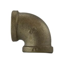 738100 - 24 90 deg Elbow, 1 - 1/2 in FPT x 1 - 1/2 in FPT, Bronze - GetHydraulics.com
