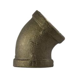 738107 - 12 45 deg Elbow, 3/4 in FPT x 3/4 in FPT, Bronze - GetHydraulics.com