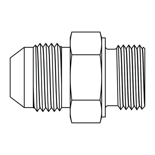 7420 - 08 - S14 - 22 JIC to Metric Dual Purpose - GetHydraulics.com