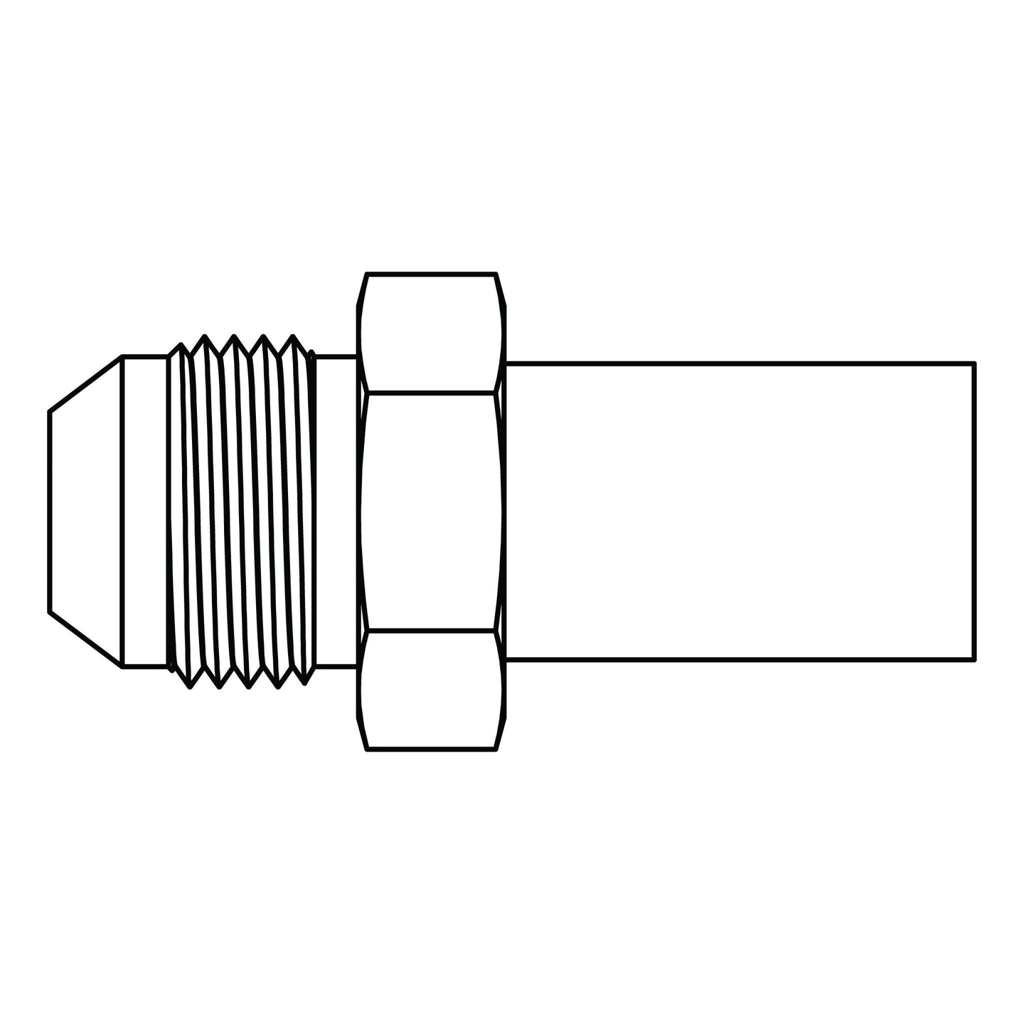 7625 - 12 - 16 JIC to Metric Standpipe - GetHydraulics.com