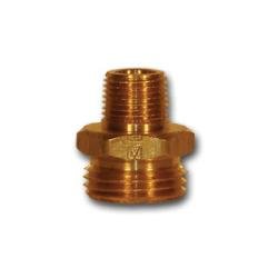 76GH Rigid Adapter, 3/4 in MHT x 1/4 in MPT, Brass - GetHydraulics.com