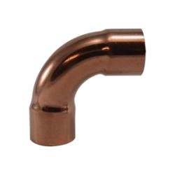 77151 90 deg Long Turn Elbow, 3 in Tube OD x 3 in Tube OD, Copper - GetHydraulics.com