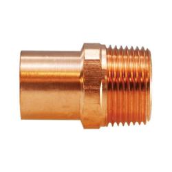 77334 Adapter, 1 in C x 1 in MPT, Copper - GetHydraulics.com