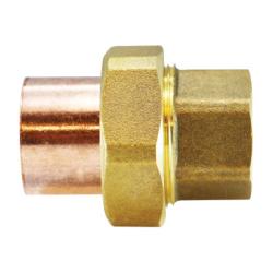 77455 Union, 1/2 in C x 1/2 in C, Copper - GetHydraulics.com
