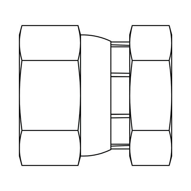 7861 - 22 Komatsu Cap (30 Seat Metric Thread) - GetHydraulics.com