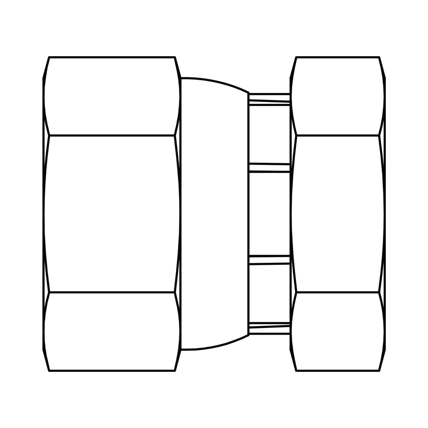 7861 - 30 Komatsu Cap (30 Seat Metric Thread) - GetHydraulics.com