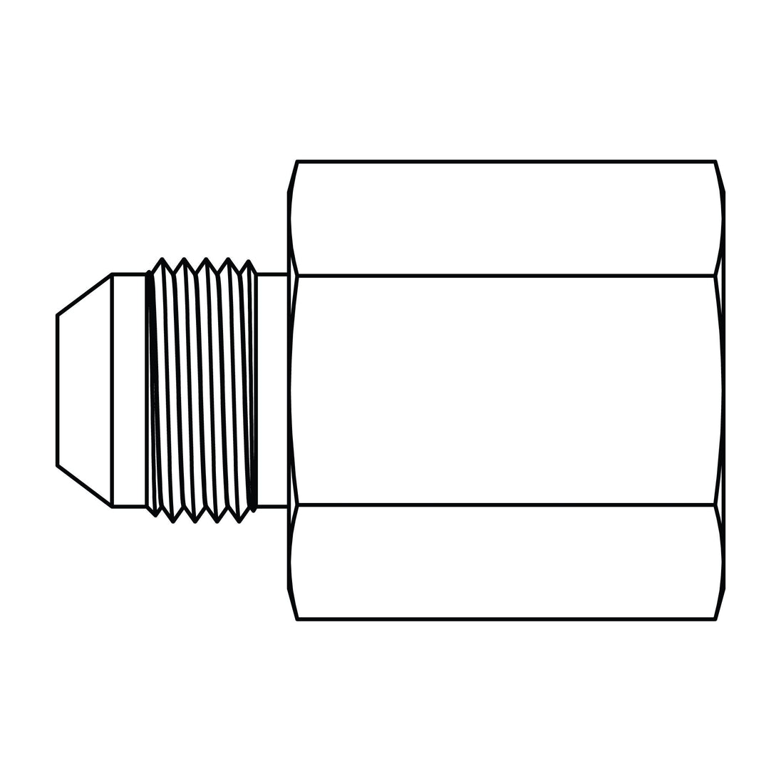 7865 - 10 - 24 JIC - Komatsu (30 Seat Metric Thread) - GetHydraulics.com