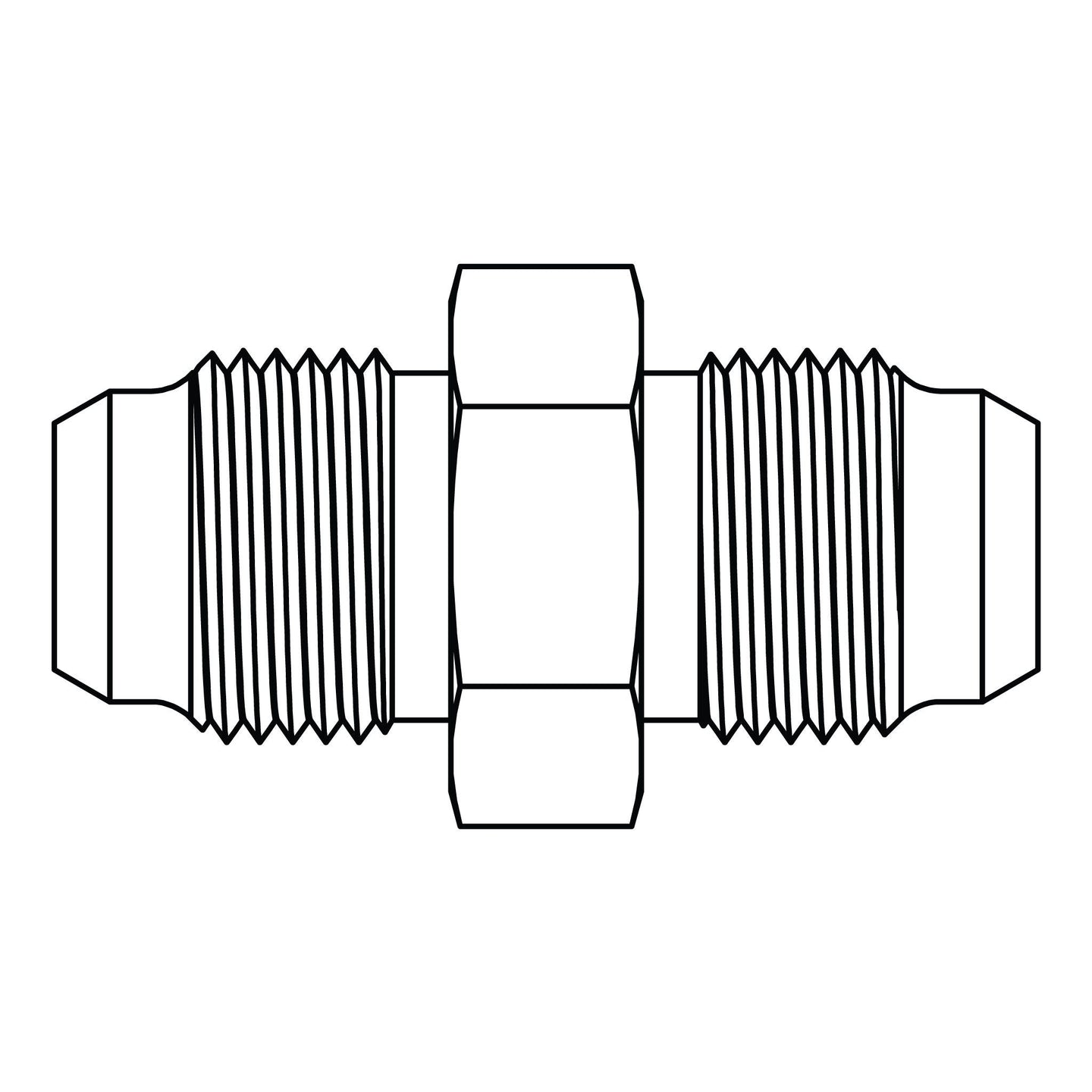 7868 - 30 - 30 Komatsu Union (30 Seat Metric Thread) - GetHydraulics.com