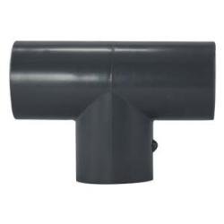 801012 Slip Tee, 1 - 1/4 - in Female Socket x 1 - 1/4 - in Female Socket x 1 - 1/4 - in Female Socket, Sch80 PVC - GetHydraulics.com