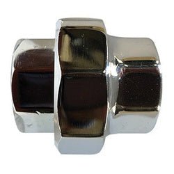 81104 - 08 Union, 1/2 in FPT x 1/2 in FPT, Bronze, Chrome - Plated - GetHydraulics.com