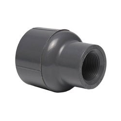 830212 Reducing Coupling, 1 - 1/2 - in FPT x 1 - 1/4 - in FPT, Sch80 PVC - GetHydraulics.com