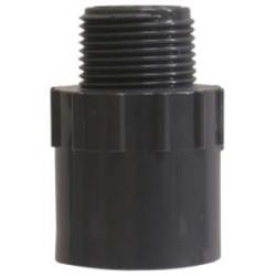836007 Adapter, 3/4 - in MPT x 3/4 - in Female Socket, Sch80 PVC - GetHydraulics.com