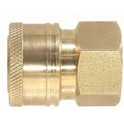86037 Quick Disconnect Straight Through Coupler, 1/2 in, FPT - GetHydraulics.com