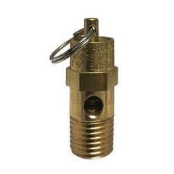 87008 Non - Coded Safety Relief Valve, 1/4 in Nominal, MNPT Connection, 125 psi Pressure - GetHydraulics.com