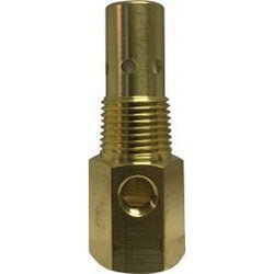 87020 Compressor Tank Check Valve, 1/2 x 3/8 in Nominal, MPT x Compression, Brass Body - GetHydraulics.com