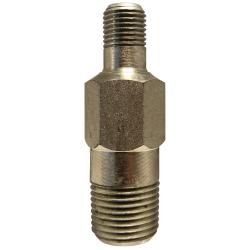 90105 Hex Swage Nipple, 3/4 in MPT x 1/4 in MPT, Steel, SCH 80/XH Schedule - GetHydraulics.com