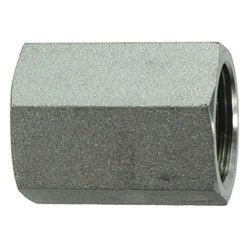 9033 - 10 - 08 Coupling, 5/8 - in Female BSPP x 1/2 - in Female BSPP, Steel - GetHydraulics.com