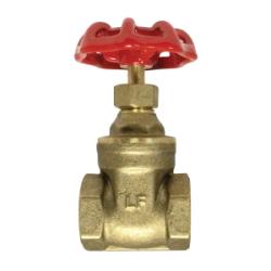 940139LF Gate Valve, 3 in Nominal, FIP x FIP, 200 psi WOG Pressure, Forged Brass Body - GetHydraulics.com