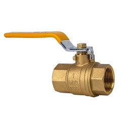 940222 Ball Valve, 3/8 in Nominal, FPT, 600 psi WOG Pressure, Brass Body