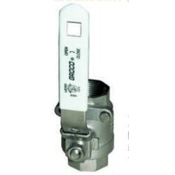 945204 In - Line Full Flow Ball Valve with Locking Mechanism, 3/4 in Nominal, 316 Stainless Steel Body - GetHydraulics.com
