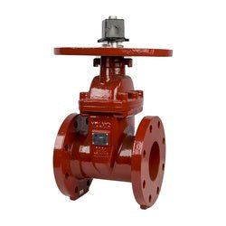 9600FL8 Resilient Seated Gate Valve, 8 in Nominal, Flanged x Flanged, 300 psi Pressure - GetHydraulics