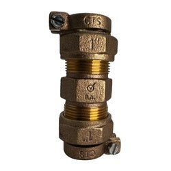 9623232LF Pack Joint Coupling, 2 - in Pack Joint (CTS) x 2 - in Pack Joint (CTS), Lead - Free Bronze - GetHydraulics.com