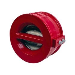 963004UL Double Door Wafer Check Valve, 4 in Nominal, Ductile Iron Body - GetHydraulics.com
