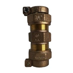 9631215LF Pack Joint Coupling, 3/4 - in Pack Joint (PEP) x 3/4 - in Pack Joint (PEP), Lead - Free Bronze - GetHydraulics.com