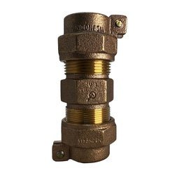 9631216LF Pack Joint Adapter, 3/4 - in Pack Joint (CTS) x 1 - in Pack Joint (PEP), Lead - Free Bronze - GetHydraulics.com