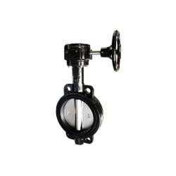 9650G6 Butterfly Valve, 6 in Nominal, Flangeless, Ductile Iron Body - GetHydraulics.com