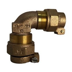 9651212PEPLF Union Elbow, 3/4 - in Pack Joint (PEP) x 3/4 - in Pack Joint (PEP), Lead - Free Bronze - GetHydraulics.com