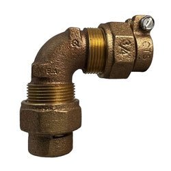 9651213LF Pack Joint Union Elbow, 3/4 - in CTS x 3/4 - in CTS, Bronze - GetHydraulics.com