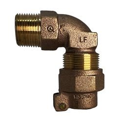 9691212CTSLF Elbow, 3/4 - in MIP x 3/4 - in Pack Joint (CTS), Lead - Free Bronze - GetHydraulics.com